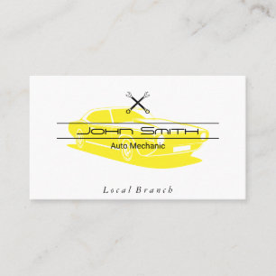 Cartão De Visita Mecânico  Engenheiro  Forragens