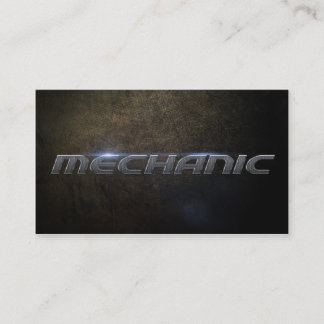 Cartão De Visita Mechanic Business card