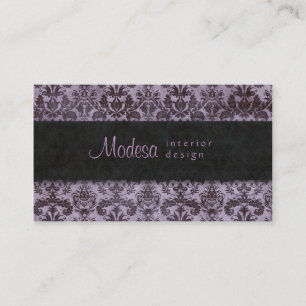 Cartão De Visita Mediador imobiliário elegante do casamento tema