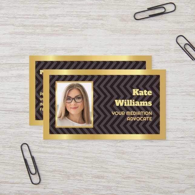 Cartão De Visita Mediador Legal (Frente/Verso In Situ)