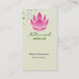 Cartão De Visita Medicina natural