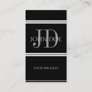 Cartão De Visita Médico B/B vertical