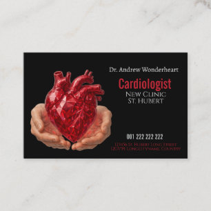 Cartão De Visita médico cardiologista