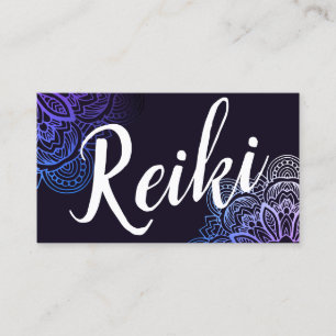 Cartão De Visita Médico/Cartão de visita de instrutor de Usui Reiki