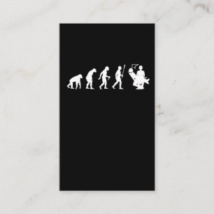 Cartão De Visita médico de evolução do dentista com médico de d