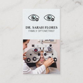 Cartão De Visita Médico Optometrista | Equipamento De Fotografia