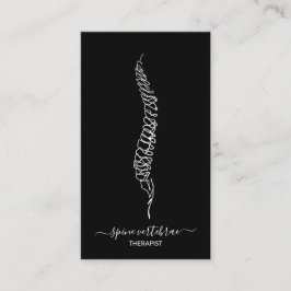 Cartão De Visita Médico ortopédico da coluna vertebral