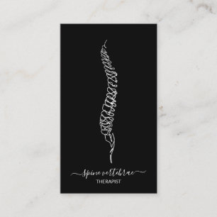 Cartão De Visita Médico ortopédico da coluna vertebral