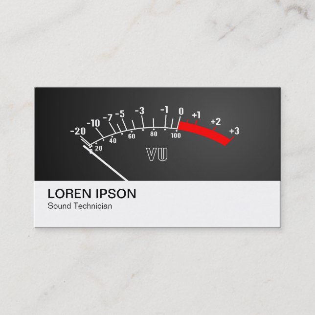 Cartão De Visita Medidor 02 do VU (Frente)