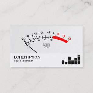 Cartão De Visita Medidor de VU 01