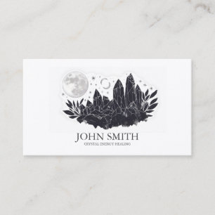 Cartão De Visita Meditação espiritual do Crystal Energy Healer Chak