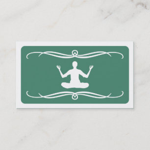 Cartão De Visita meditação moderna (personalizável por cor)
