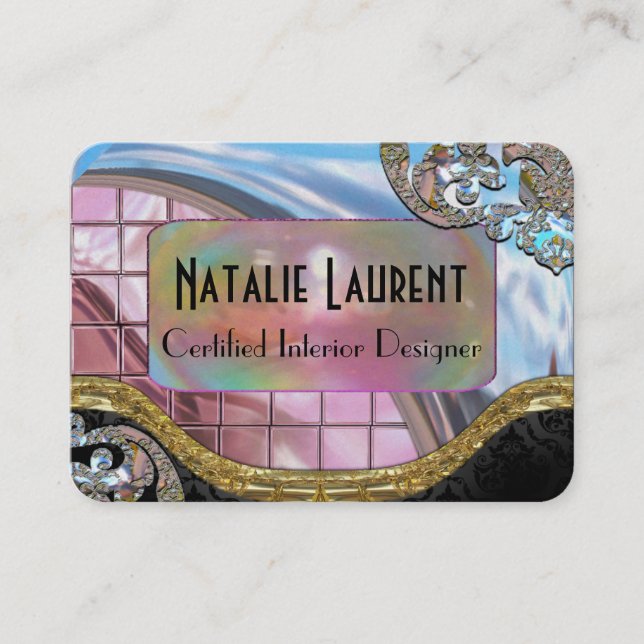 Cartão De Visita Megacoppa Pearl Professional 3,5" x 2,5" (Frente)