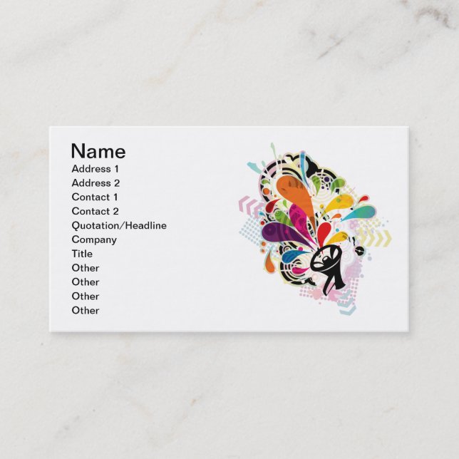 CARTÃO DE VISITA MEGAFONE (Frente)