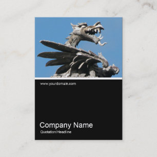 Cartão De Visita Meia e meia 0257 - Dragão, Câmara Municipal, Cardi