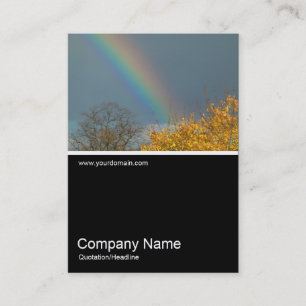 Cartão De Visita Meia e meia foto 0262 - Fim do arco-íris