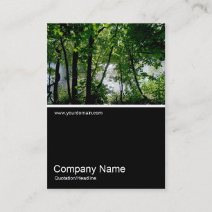 Cartão De Visita Meia e meia foto 059 - Árvore perto do rio