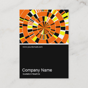 Cartão De Visita Meia &Foto 0211 - Abstrato Pi