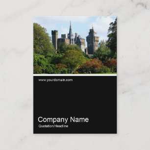 Cartão De Visita Meia Foto 0238 - Cardiff Castle II