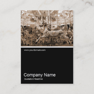 Cartão De Visita Meia &Foto 049 de Feliz a rodar