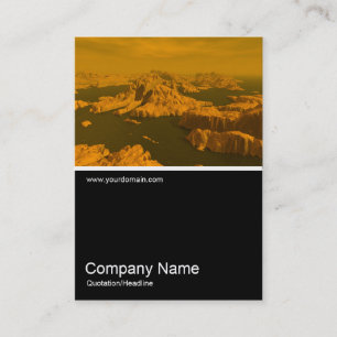 Cartão De Visita Meia Foto 063 - Saudações de Titã