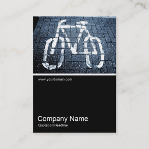 Cartão De Visita Meia &Foto 068 - Bike