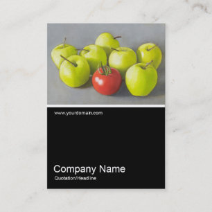 Cartão De Visita Meia Foto 077 - Love Apple, Oil