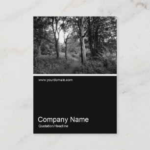 Cartão De Visita Meia &Foto 07 - Woodland