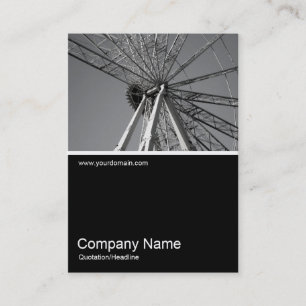 Cartão De Visita Meia &Foto 08 - Roda Grande