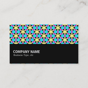 Cartão De Visita Meia-via 0141 - Geométrico Pattern 019