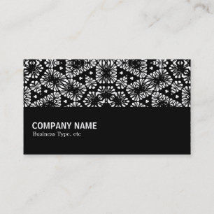 Cartão De Visita Meio caminho 024 - Padrão Terrazzo 015