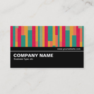 Cartão De Visita Meio caminho V2 017 - Abstrato 240113