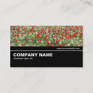 Cartão De Visita Meio caminho V2 033 - Cama de Tulipas