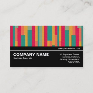 Cartão De Visita Meio caminho V3 011 - Abstrato 240113