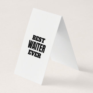 Cartão De Visita melhor garçom de sempre