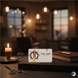 Cartão De Visita Melhor Tendência de Na moda de Cor da Água