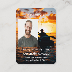 Cartão De Visita Memorial Pocket Card Kayaking Esporte
