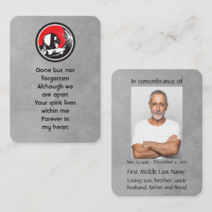 Cartão De Visita Memorial Pocket Keepsasasaem Soldadura