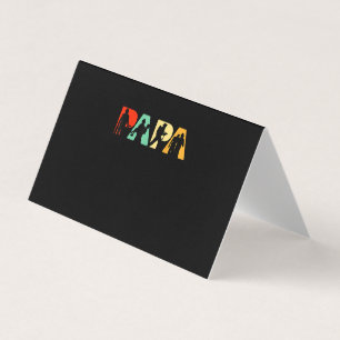 Cartão De Visita Mens Funny Dia de os pais Gift Pai Engraçado de