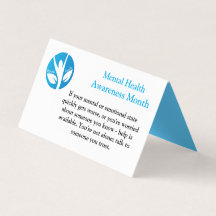 Mês de Consciência da Saúde Mental