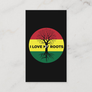 Cartão De Visita Mês do histórico negro do futuro inspirador honrad