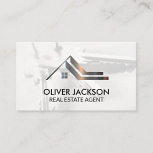 Cartão De Visita Metal Imobiliário  Residencial  Teclas 
