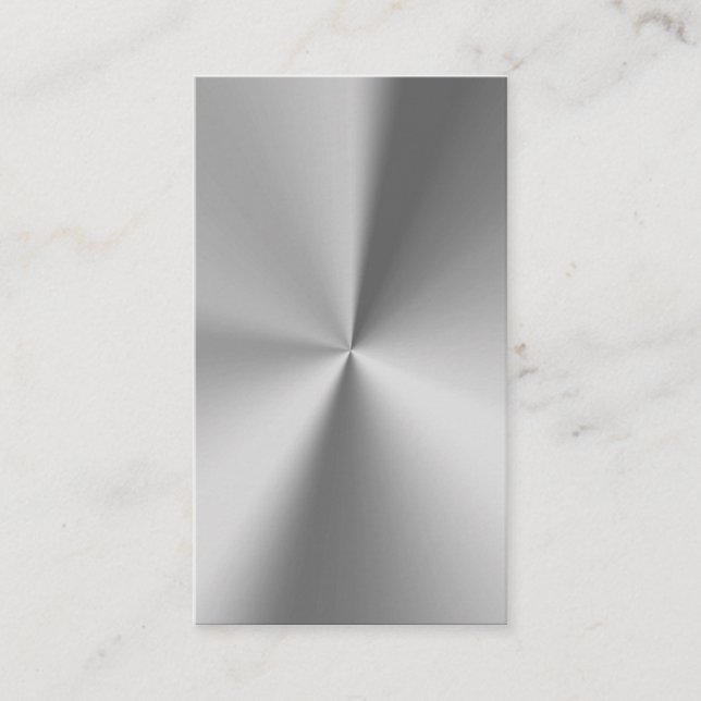 Cartão De Visita Metal profissional (Frente)