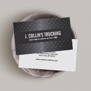 Cartão De Visita Metálico de Placa de Diamante Preto Automático