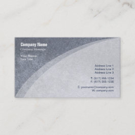 Cartão De Visita Metálico Elegante