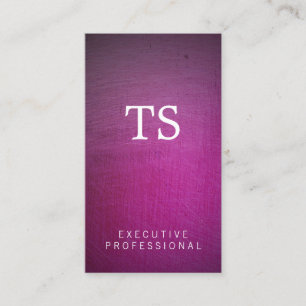 Cartão De Visita Metálico escovado (encanto)