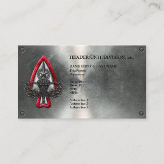 Cartão de visita Metálico Personalizável do Forte