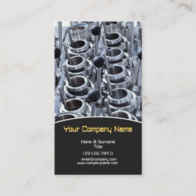 Cartão De Visita Metalurgista do engenheiro dos materiais (Frente)