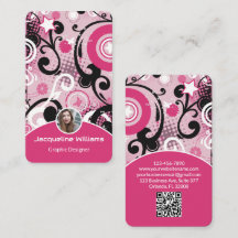 Metro Floral Frutiger Rosa