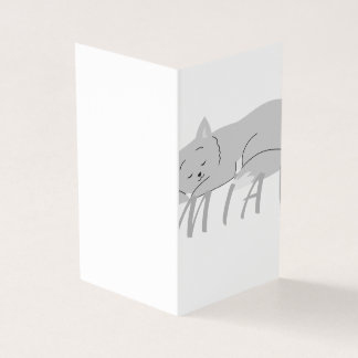CARTÃO DE VISITA MIAV | UM DESIGN SUAVE